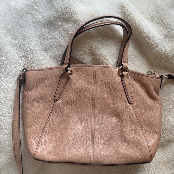 Coach Women's Beige Leather Handbag - Picture 2 of 7